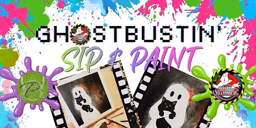 Ghostbustin' Sip & Paint