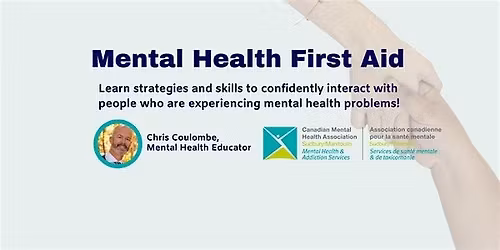 Mental Health First Aid (In-Person) - Wed, Nov 19, 2025 from 9:00-4:30)