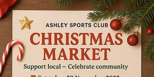 ashley sports club christmas market 