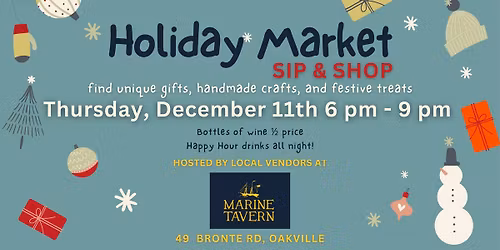 Holiday Market - Sip & Shop