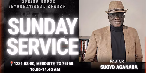 Spirit-filled Sunday Services