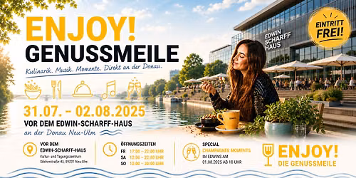 ENJOY! Die GENUSSMEILE 2026