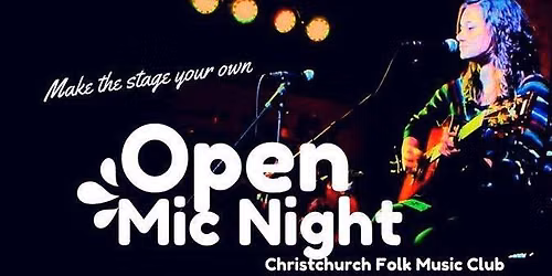 Open Mic Night - 18 October 2026
