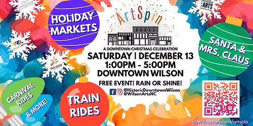 ArtSpin ~ A Downtown Christmas Celebration 