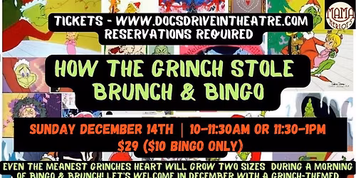 How the Grinch Stole Bingo & Brunch