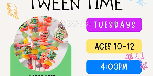 Tweens: Candy Kebabs