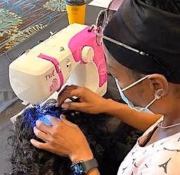Atlanta GA | Lace Front Wig Making Class with Sewing Machines