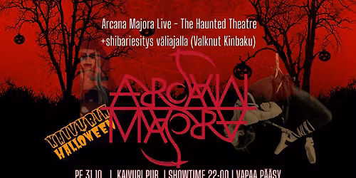Arcana Majora live - The Hounted Theatre + Valknut Kinbaku