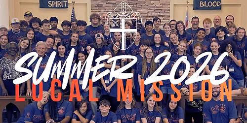 2026 Diocesan Youth Summer Local Mission