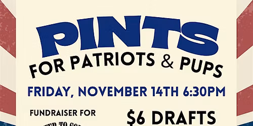Pints for Patriots & Pups