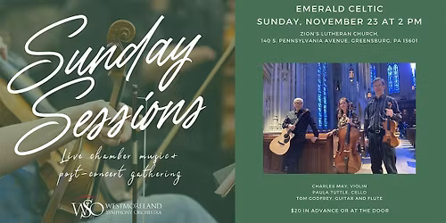 Sunday Sessions:  Emerald Celtic