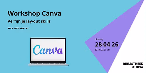 Workshop Canva - verfijn je lay-out skills