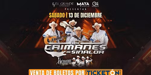 Los Caimanes de Sinaloa en concierto @ Maya Nightclub