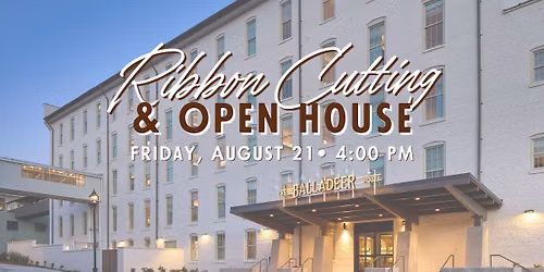 Ribbon Cutting & Open House