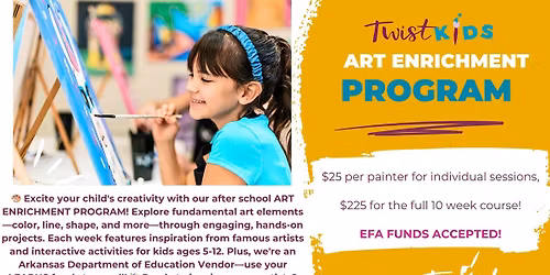 After School Art Enrichment Program!