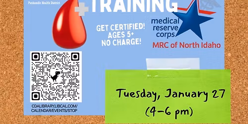 Stop the Bleed Training (All Ages)