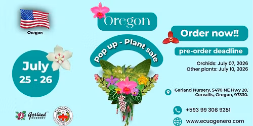 Oregon Pop up Plant Sale