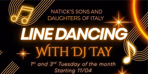 Line Dancing with DJ Tay 