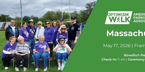 APDA 2026 Massachusetts Optimism Walk for Parkinson's