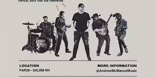 Andrew McManus Band at Par28 Salem NH