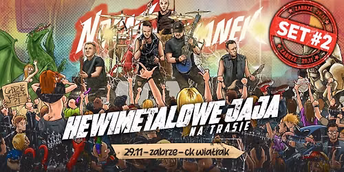 Nocny Kochanek i Hewimetalowe Jaja w Zabrzu @CK WIATRAK // SET KONCERTOWY #2