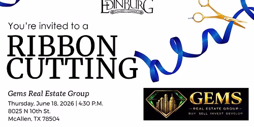 Ribbon Cutting In Celebration of Gems Real Estate Group 