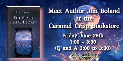 Meet Author Jim Boland -- Book Talk and Signing!