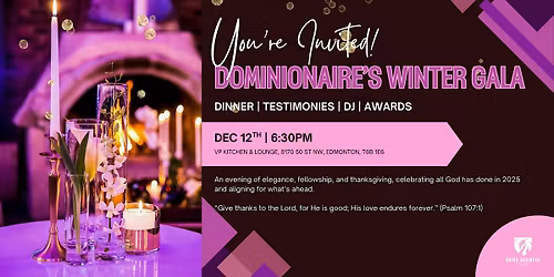 Dominionaire\u2019s Winter Gala 2025