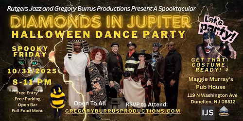 Rutgers IJS Greg Burrus Halloween Extravaganza feat. Diamonds In Jupiter