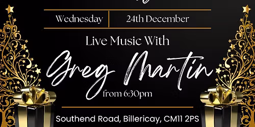 Live Music with Greg Martin