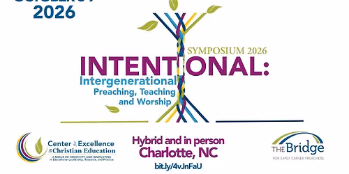 Intentional: Intergenerational Preaching, Teaching, & Worship