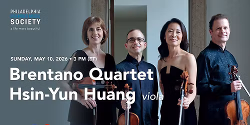 Brentano Quartet & Hsin-Yun Huang
