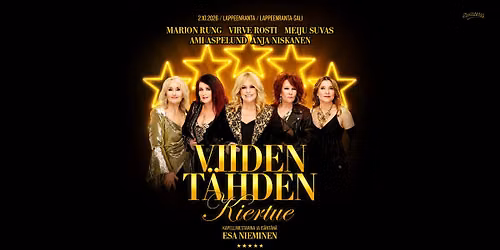 Viiden Tähden -kiertue | LAPPEENRANTA, LAPPEENRANTA-SALI 🌟
