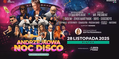 \ud83d\udef8Andrzejkowa Noc Disco | Spodek Katowice 28.11.2025\ud83d\udef8