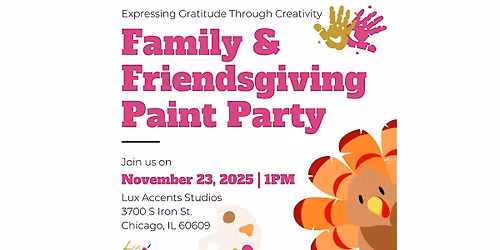 Family & Friendsgiving Paint Party