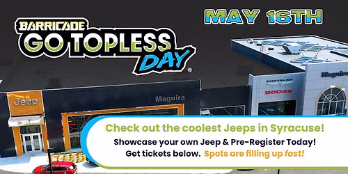 Maguire CDJR "Go Topless Day"