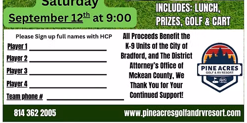 K9 Fundraiser