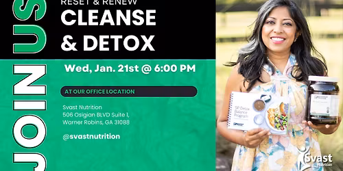 Reset & Renew: Cleanse & Detox