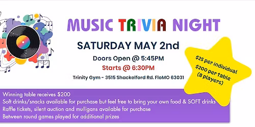 Empower North County Music Trivia Night
