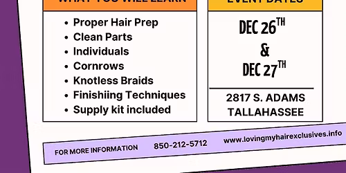 Winter Youth Braid Camp