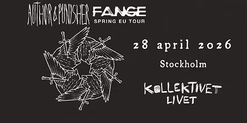 Author & Punisher + Fange | Live p\u00e5 Kollektivet Livet