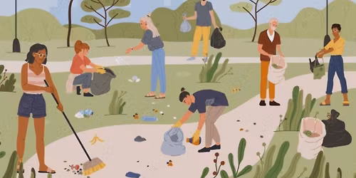 Village of Holly Parks Clean Up day 