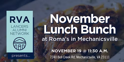RVA | November Lunch Bunch