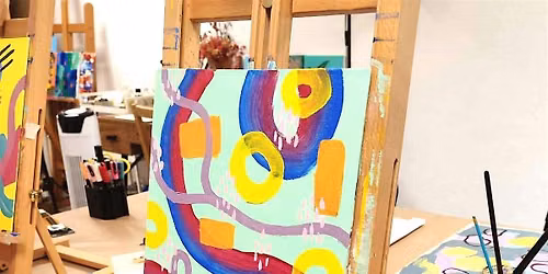 Abstract Art with Acrylics