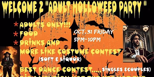PreSale POPPI & RENO HALLOWEEN HALLOWEED PARTY