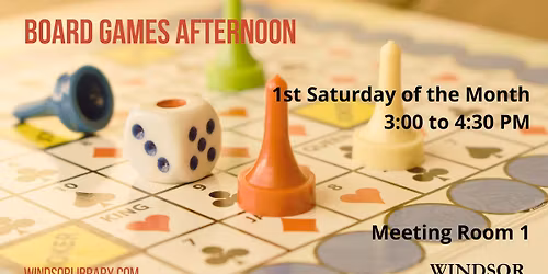 Board Games Afternoon