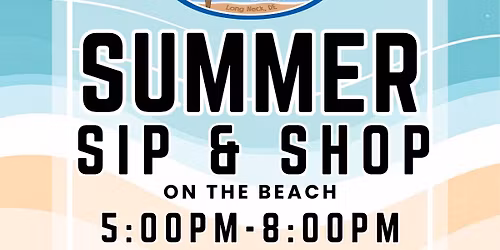 SIP & SHOP ON THE BEACH