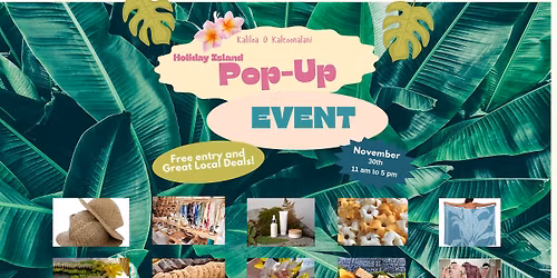 Pop-Up Event Bringing the Islands to San Diego