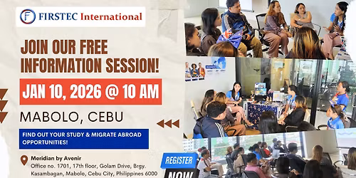 CEBU CITY - Free Info Seminar on Study, Work & Migrate Abroad
