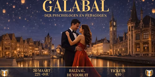 Lustrumgalabal der Psychologen en Pedagogen 2026